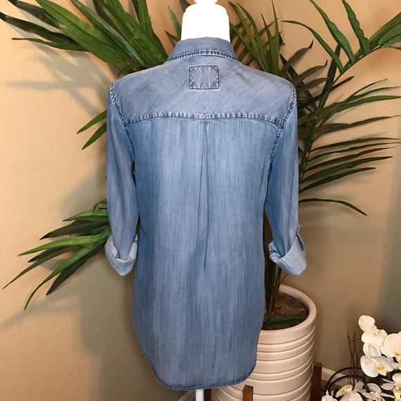 Rails Button Down Chambray Women’s Shirt - XS/S - Picture 4 of 16